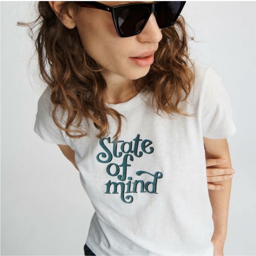 Rag & Bone State of Mind women’s white T-Shirt